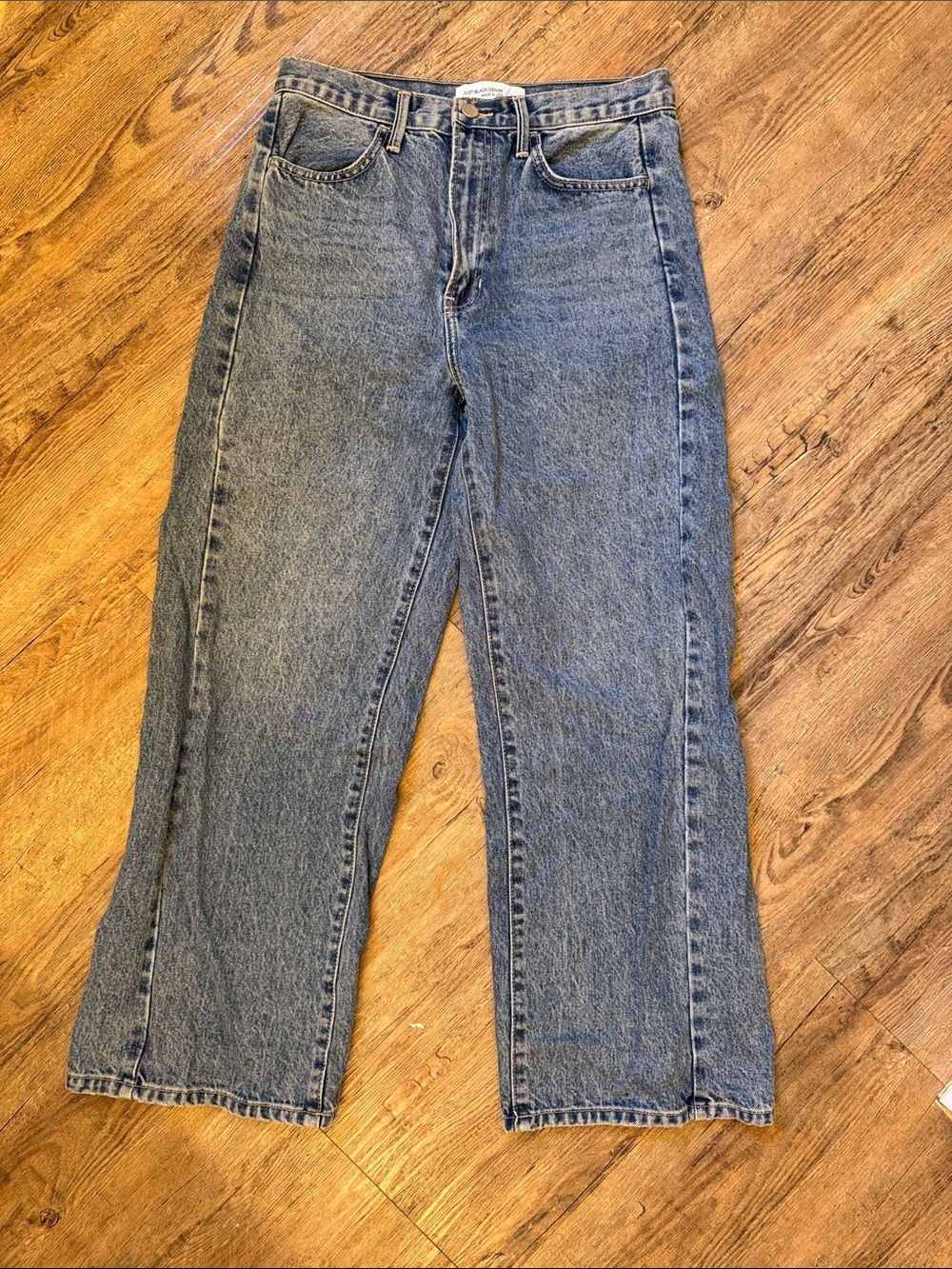 Just black denim brand Classic High-Rise Women's Jeans in Light Blue